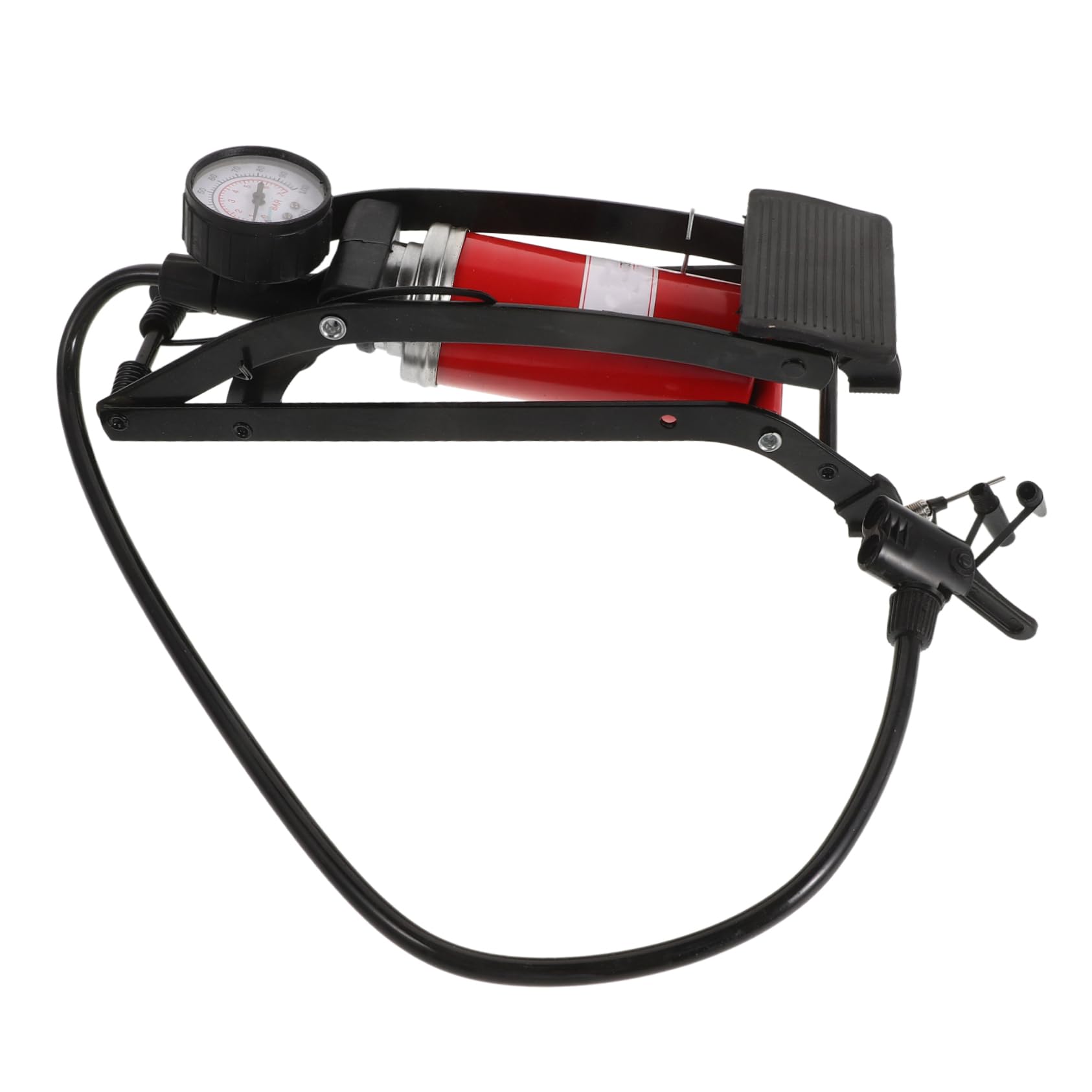 Gonfleur de pneu à pied pour voiture avec stabilisation antidérapante