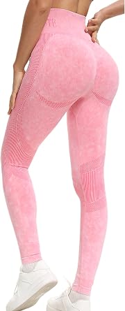 Leggings Women - Seamless High Waist Yoga Pants, Gym Leggings Women Buttery Soft Tummy Control Workout Sports Running