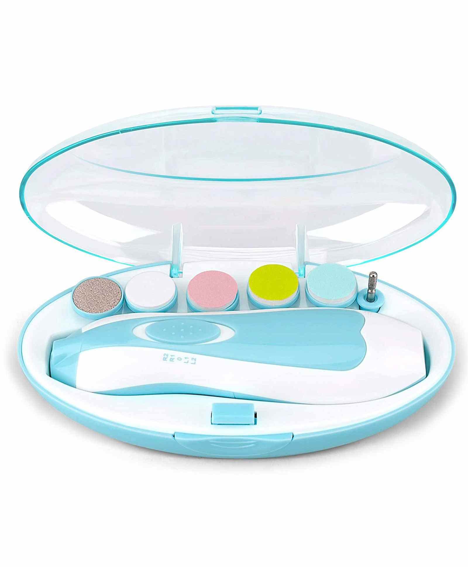 Papezon® Baby Nail Trimmer Safe and Painless Multicolor Blue and Pink Nail Clipper-image-13