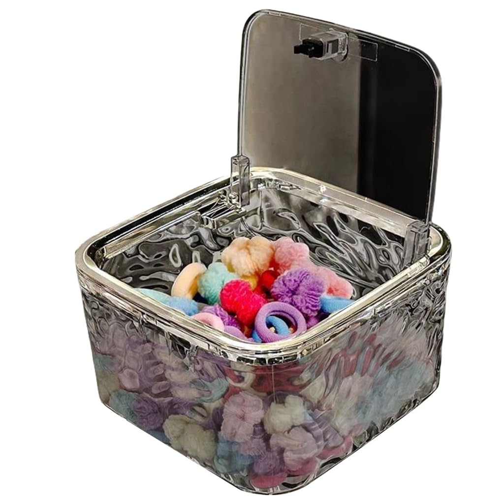 Vdaxvme Child Hair Accessory Box Delicate Hair Ornament Box Hair Clip Storage Case For Organizing Kids' Accessories