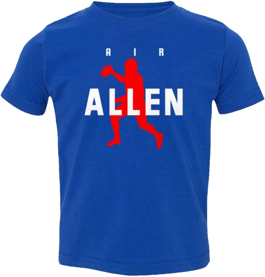 Air Allen Buffalo Football Quarterback Fans Toddler T-Shirt (Royal, 5T)