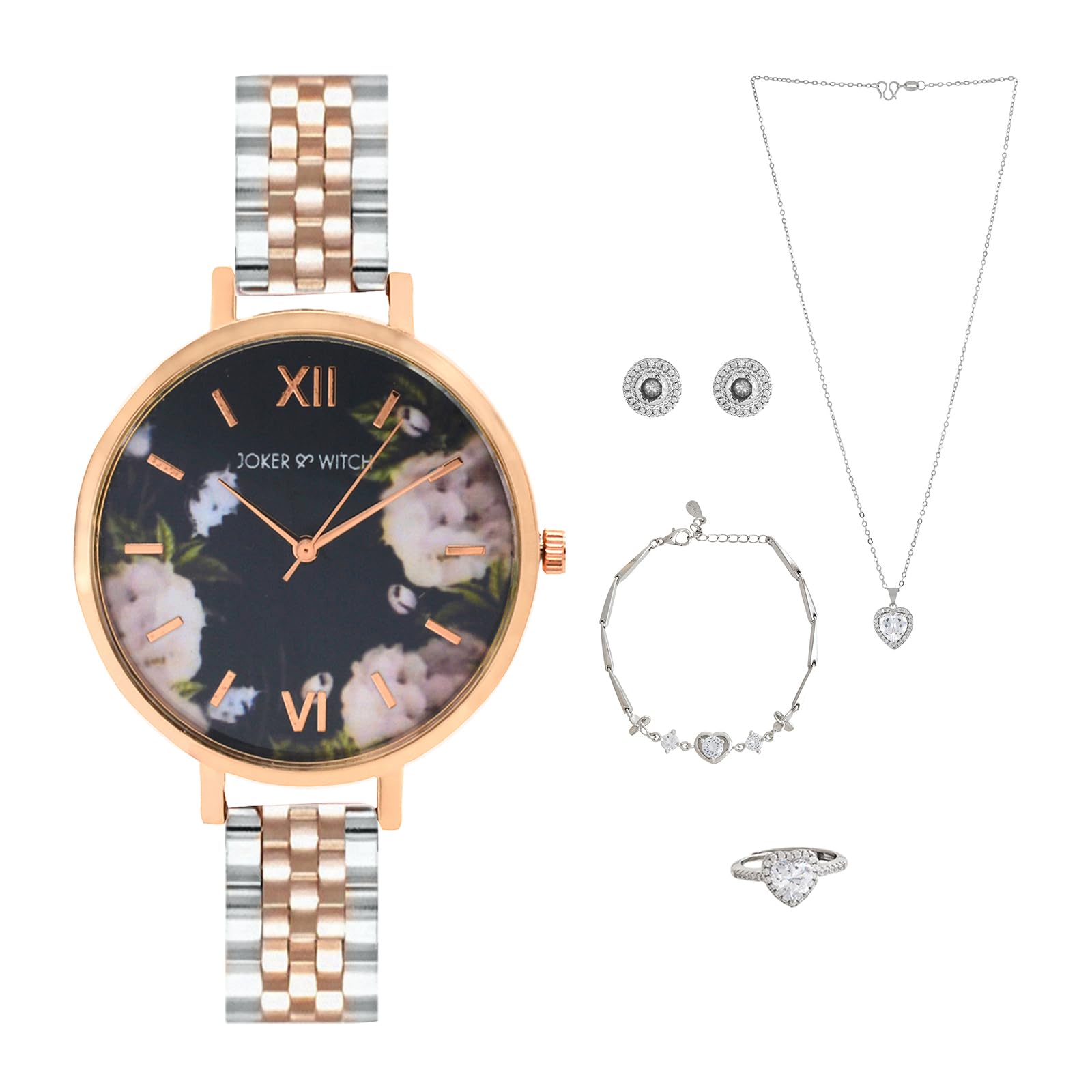Joker & Witch Tansy Gazer Love Stack Womens Watch Gift Sets (B0CC4VJ9NM) Amazon Price History, Amazon Price Tracker