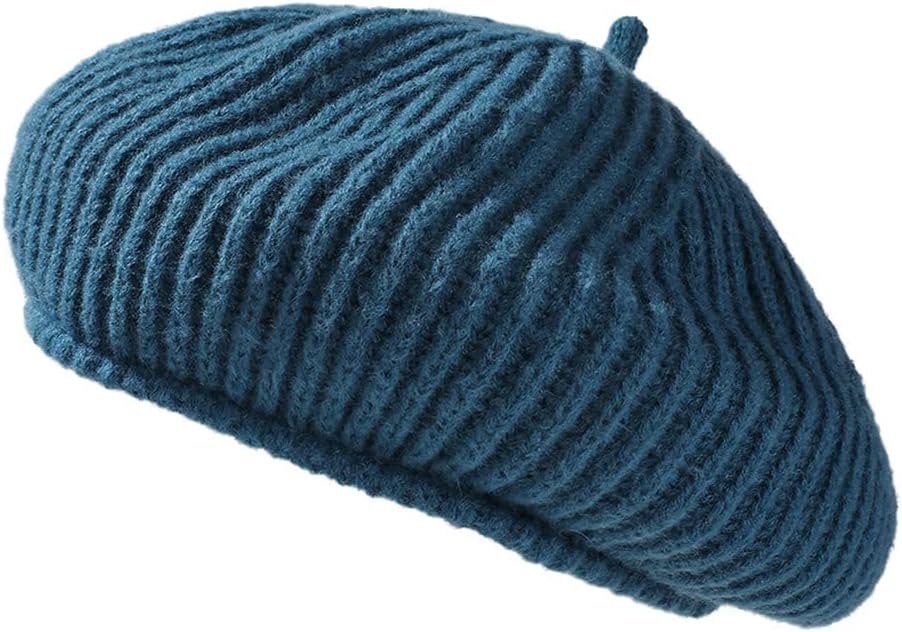 Knitted Hat Autumn and Winter All-Match Wool Cap Warm Painter Women's