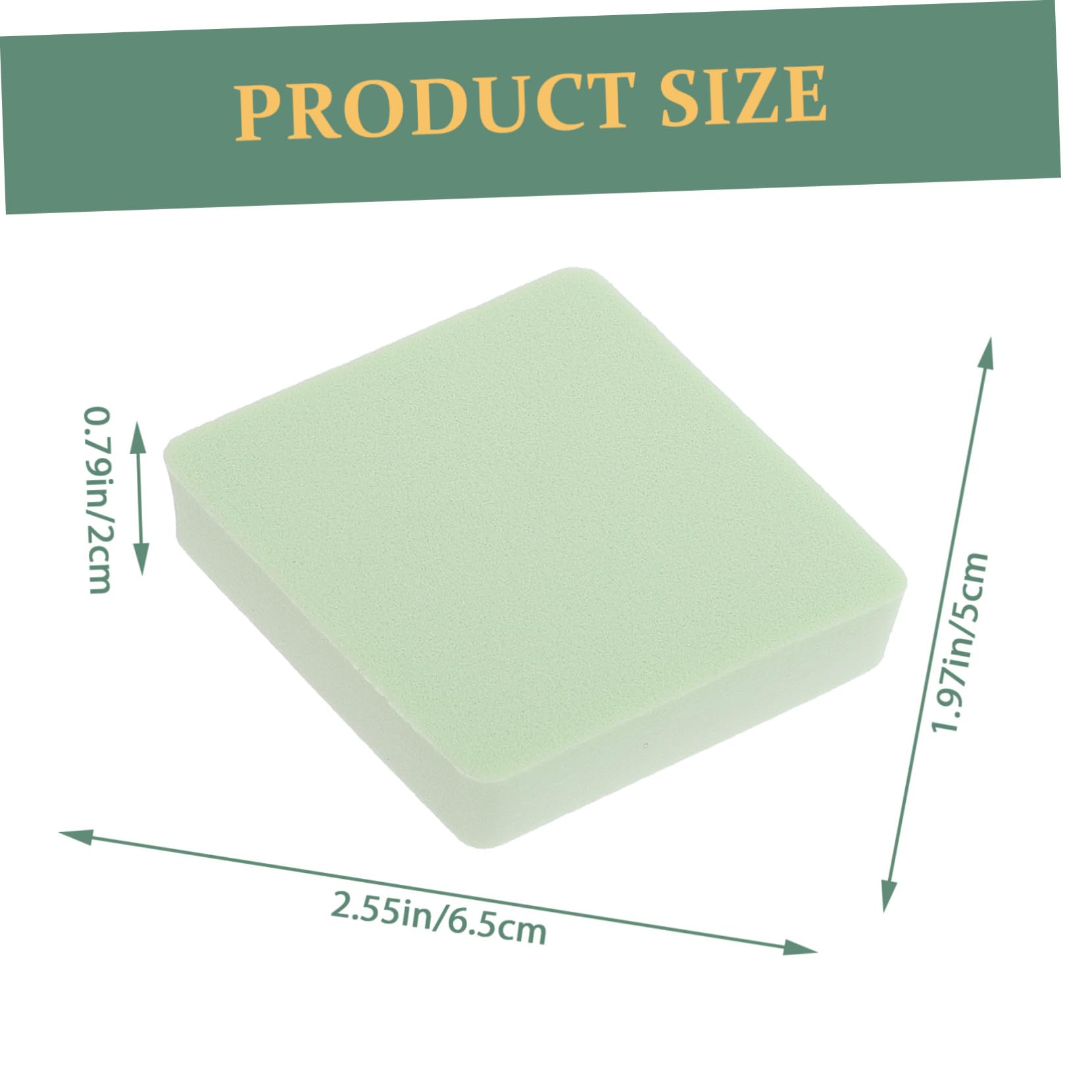 BESTYASH Skin-friendly Makeup Puff Small Powder Puff for Setting Dry/wet Ideal for Girls