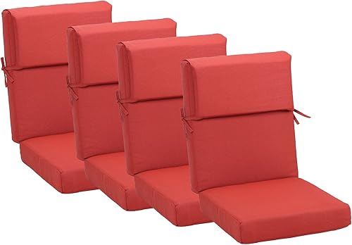 Miniatura 9 de BPS Cojín para silla de exterior, 45.3 pulgadas de largo x 20.5 pulgadas de ancho x 4.3 pulgadas de alto, cojín de asiento de muebles de patio,