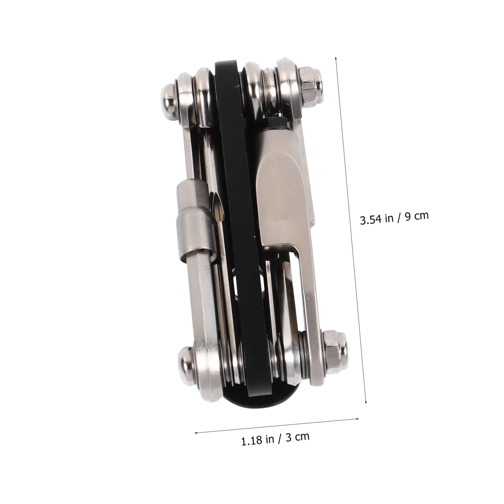 HONMEET Bike Wrench 1pc Bike Wrench Tool Universal Bicycle Repair Lightweight Portable