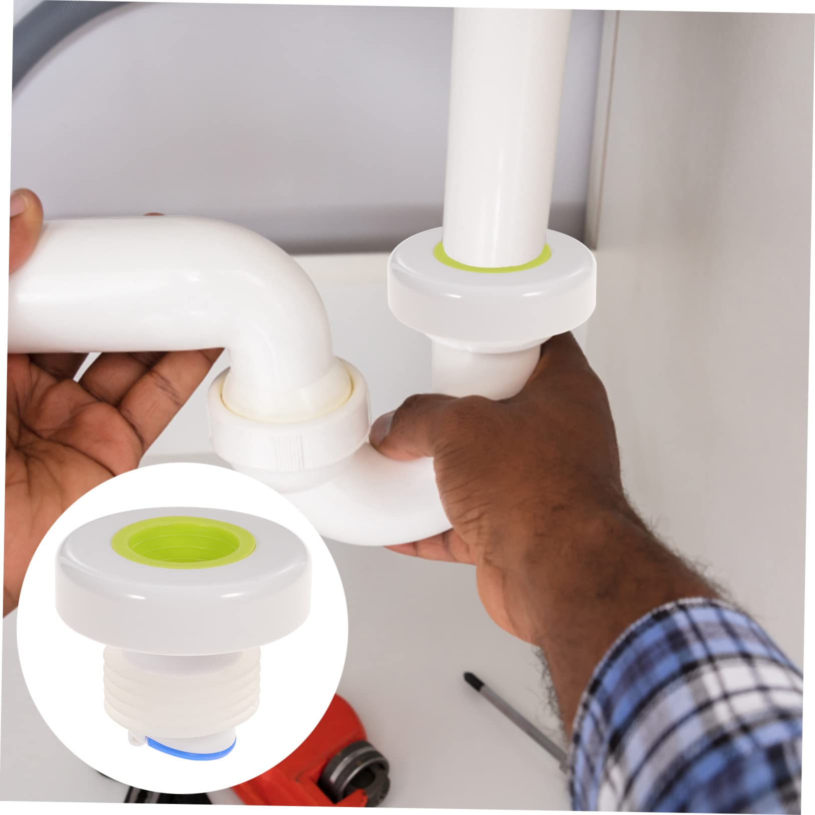 Noyaux De Siphon Auto-obturants – Lot De 5, En Cuivre – Anti-odeurs Et Anti-reflux Pour évacuations Sol, Salle De Bain