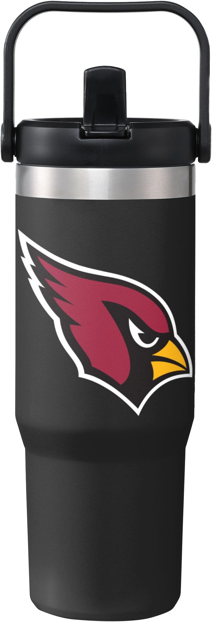 FOCO Unisex NFL Team Logo Insulated Travel Mug 30oz Straw Tumbler