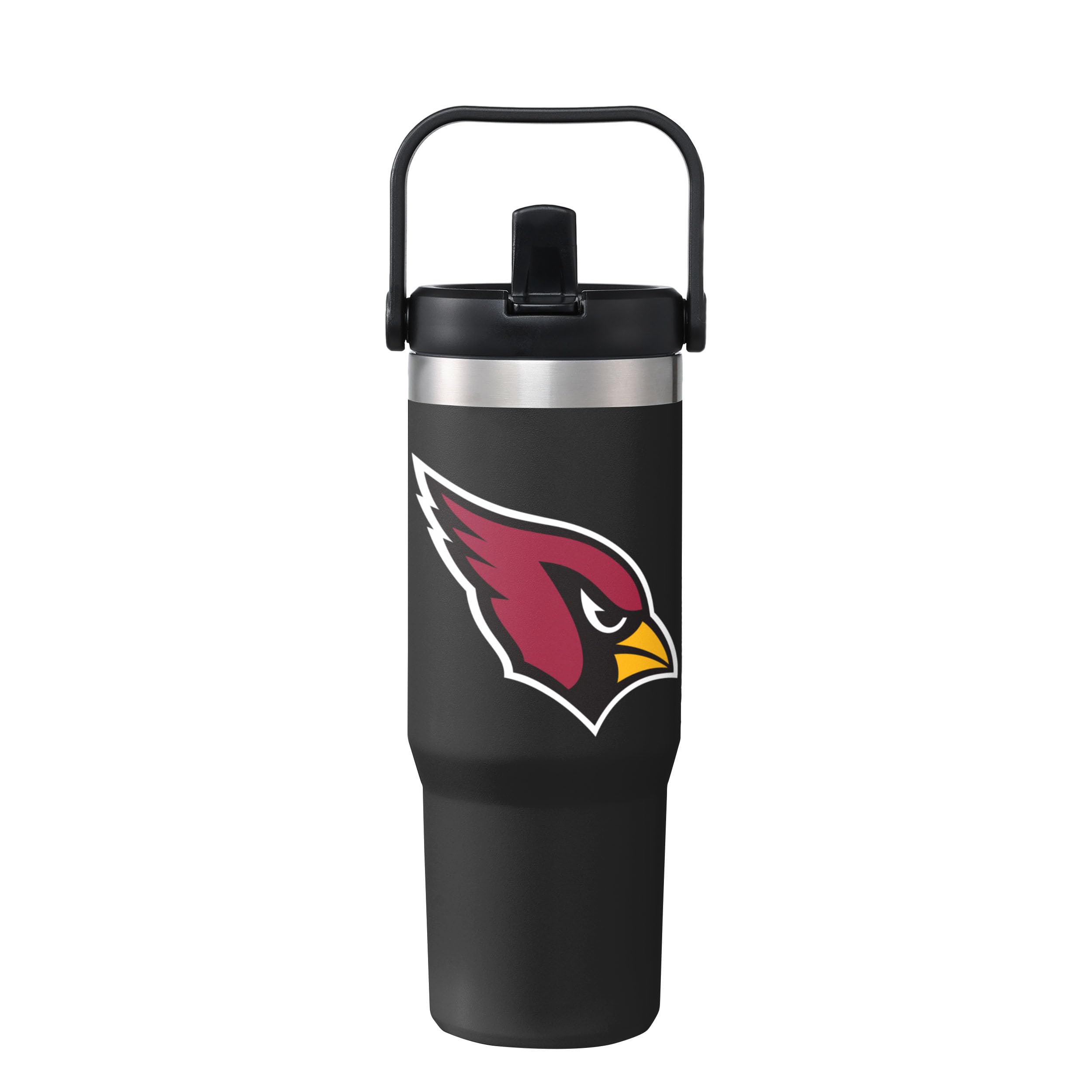 FOCO Unisex NFL Team Logo Insulated Travel Mug 30oz Straw Tumbler