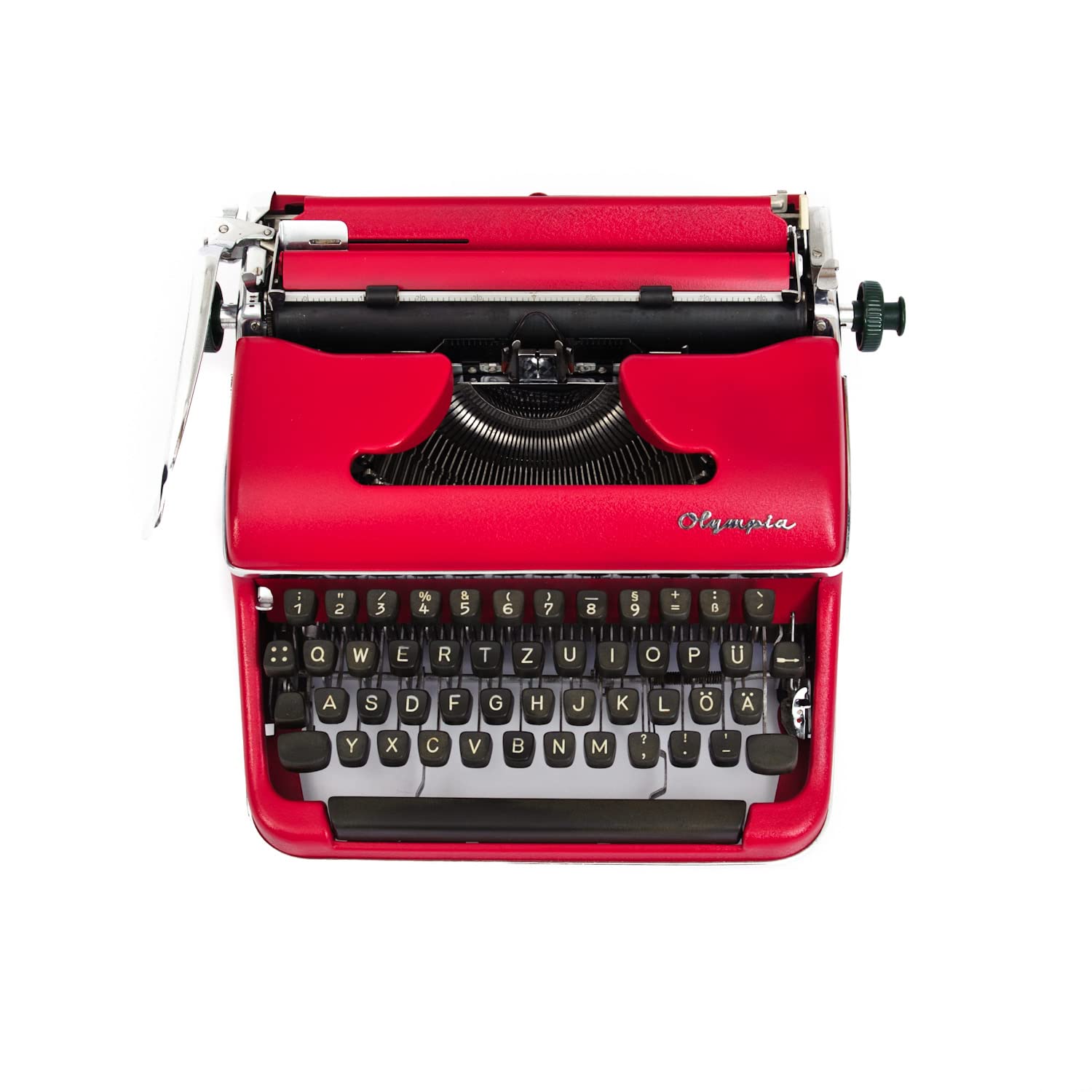 Generisch Vintage Schreibmaschine rot