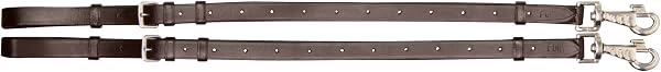 Imperial Riding Ausbinder IRH Core, Leder-Ausbinder verstellbar, Schwarz, Full - 5