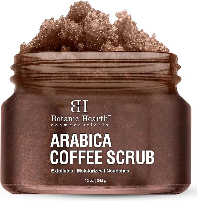 Esfoliante corporal de café arábica Botanic Hearth, 340 g