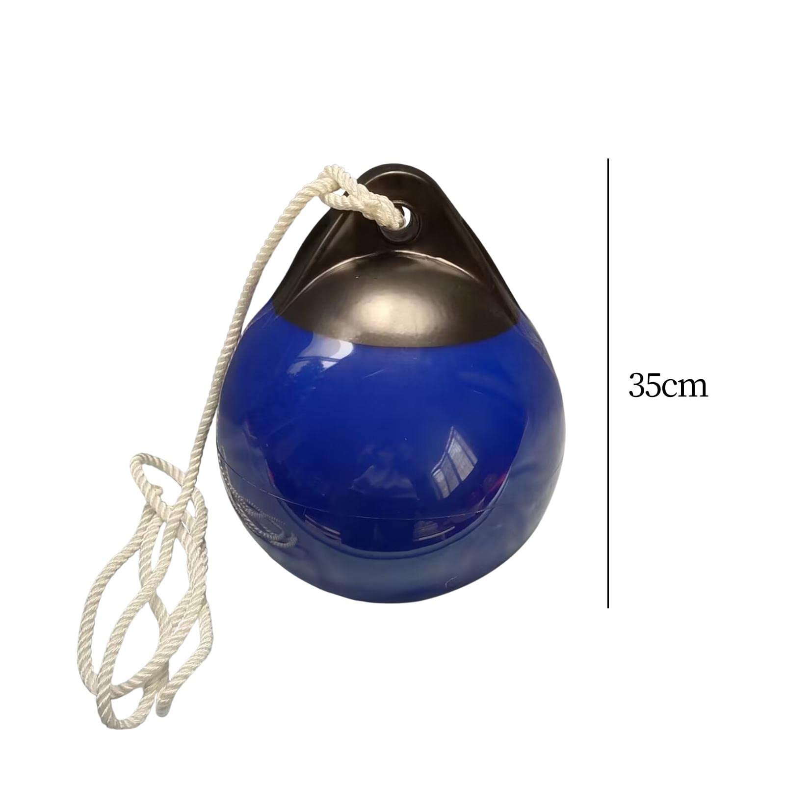 Qianly Bouée de Bateau Bouée Rond Bouée de Protection Bouée Gonflable Bouée Ancre en PVC Matériau Épaissi Protection Anti-Collision Adaptée pour Yacht Bateau