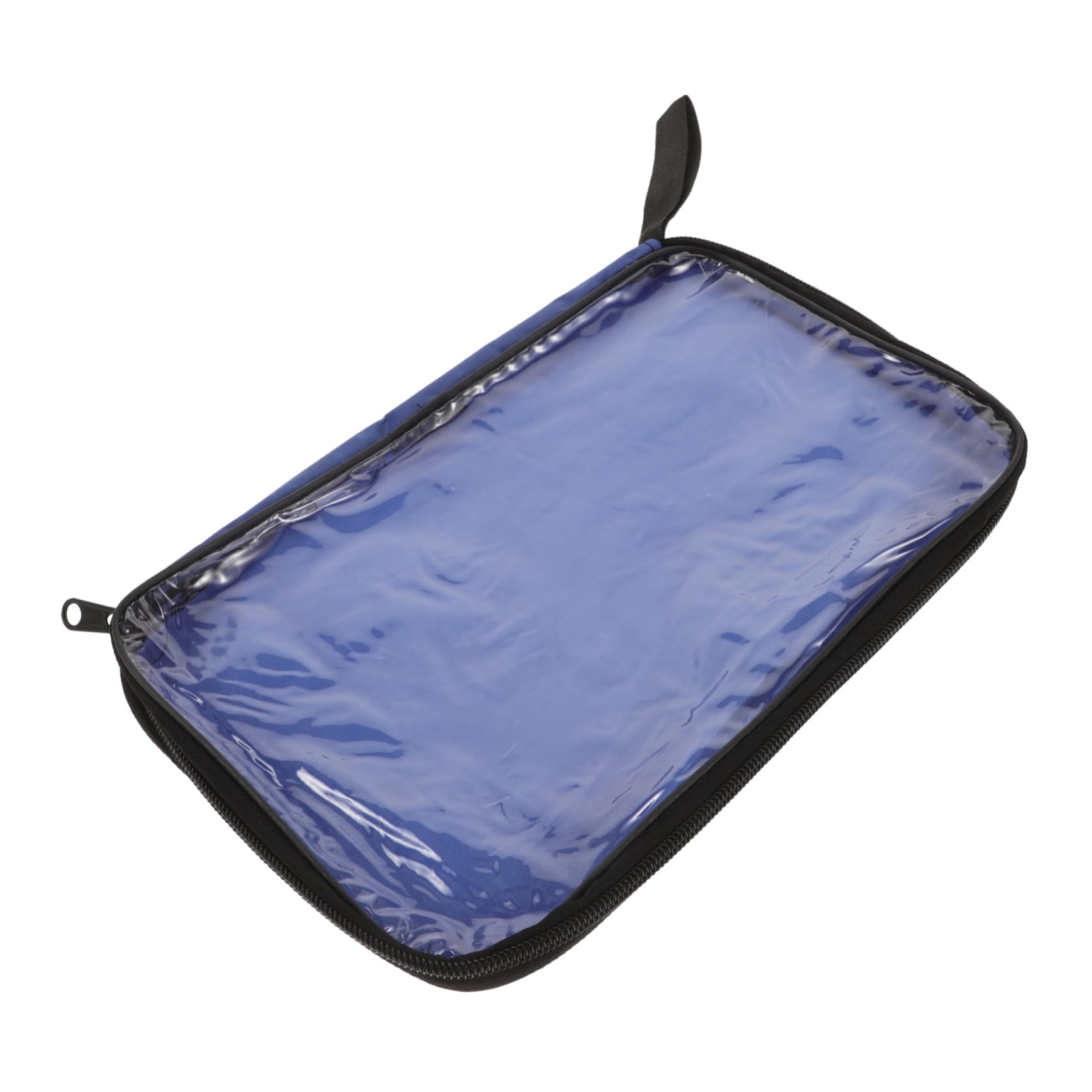 Mikikit Table Tennis Racket Bag Pong Case Cover for Bat 2 Paddles Balls Splashproof Pp Plastic Sturdy Large Storage