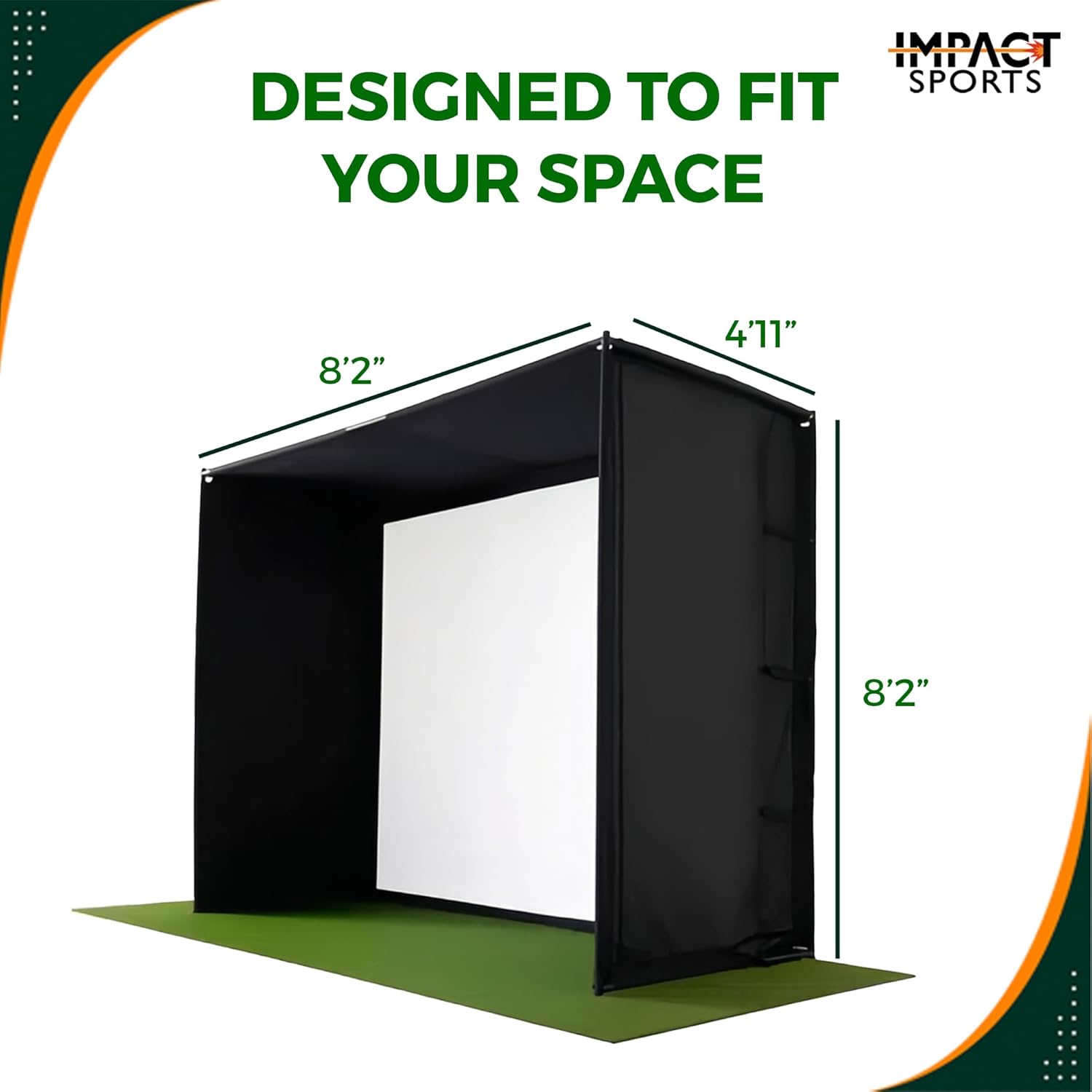 DIY Golf Simulator Enclosure – Integrated Home Golf Simulator Setup for Golfers