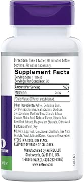 Natrol Melatonin 5mg Fst Dslv