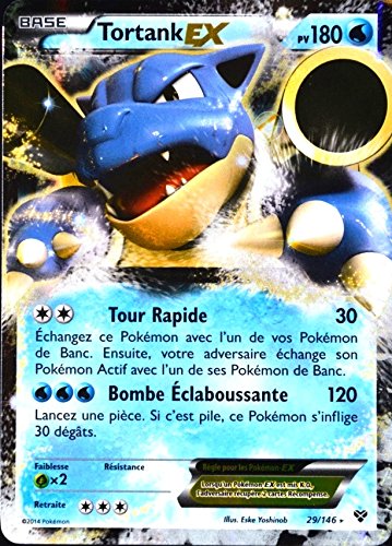 Carte 29/146 Tortank-EX 180 PV Série XY Neuf FR