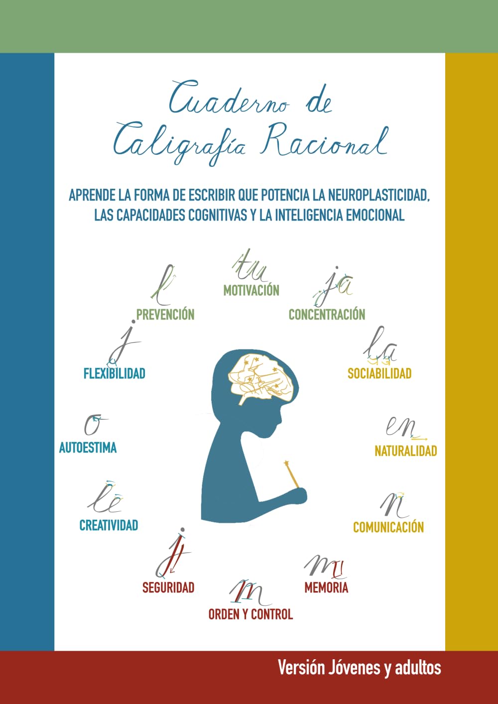 Cuaderno de Caligrafía Racional (versión para jóvenes y adultos): Aprende la forma de escribir que potencia las capacidades cognitivas y la inteligencia emocional
