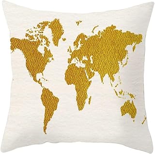 UNZYE Silk Fabric Satin Pillow Covers Elegant Cushion Cover Sofa Throw Pillow Covers Outdoor Cushion Covers For Couch Throw Pillow Covers 16X16 Inches