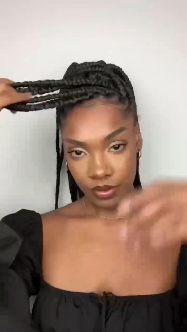 Amazon.com : 8 Packs Goddess Box Braids Crochet Hair 18 Inch
