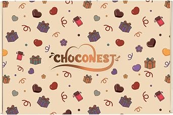 Choconest Galaxy Chocolate Gift Box | Assorted Galaxy Chocolate Selection Box Hamper | Letterbox Friendly | Box of Chocolates Gift Box for Children, Mother, Father, Teacher