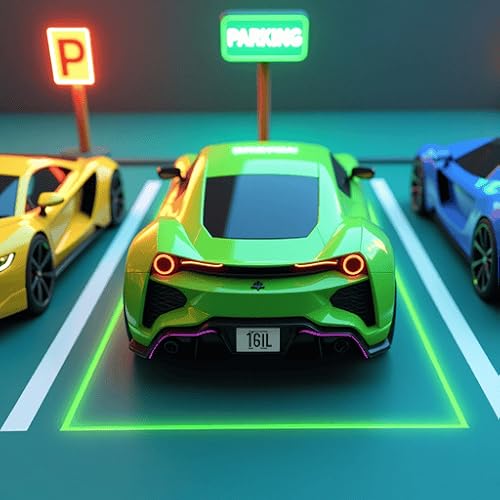 Schulspiel für Autofahren und Parken 3D