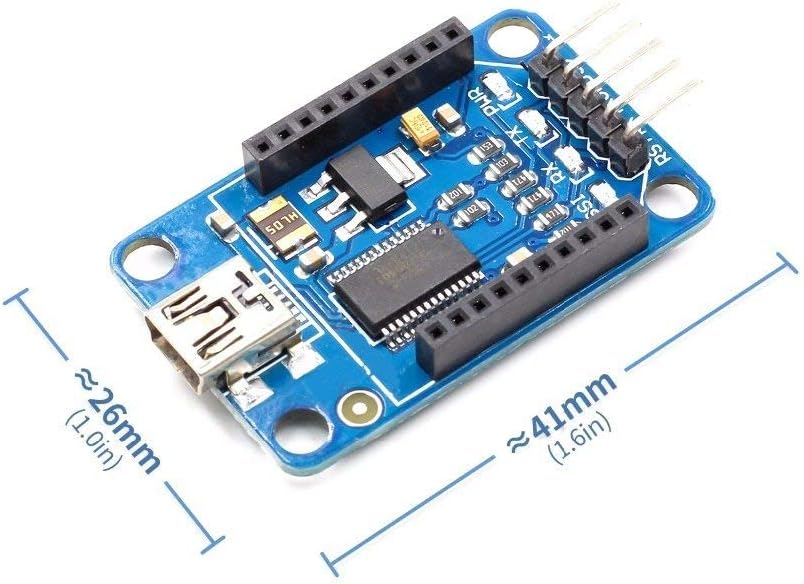 Pro Mini FT232RL FT232 BTBee Bluetooth Bee USB to Serial IO Port Xbee Interface Adapter Module for Arduino Nano 3.3V 5V Board