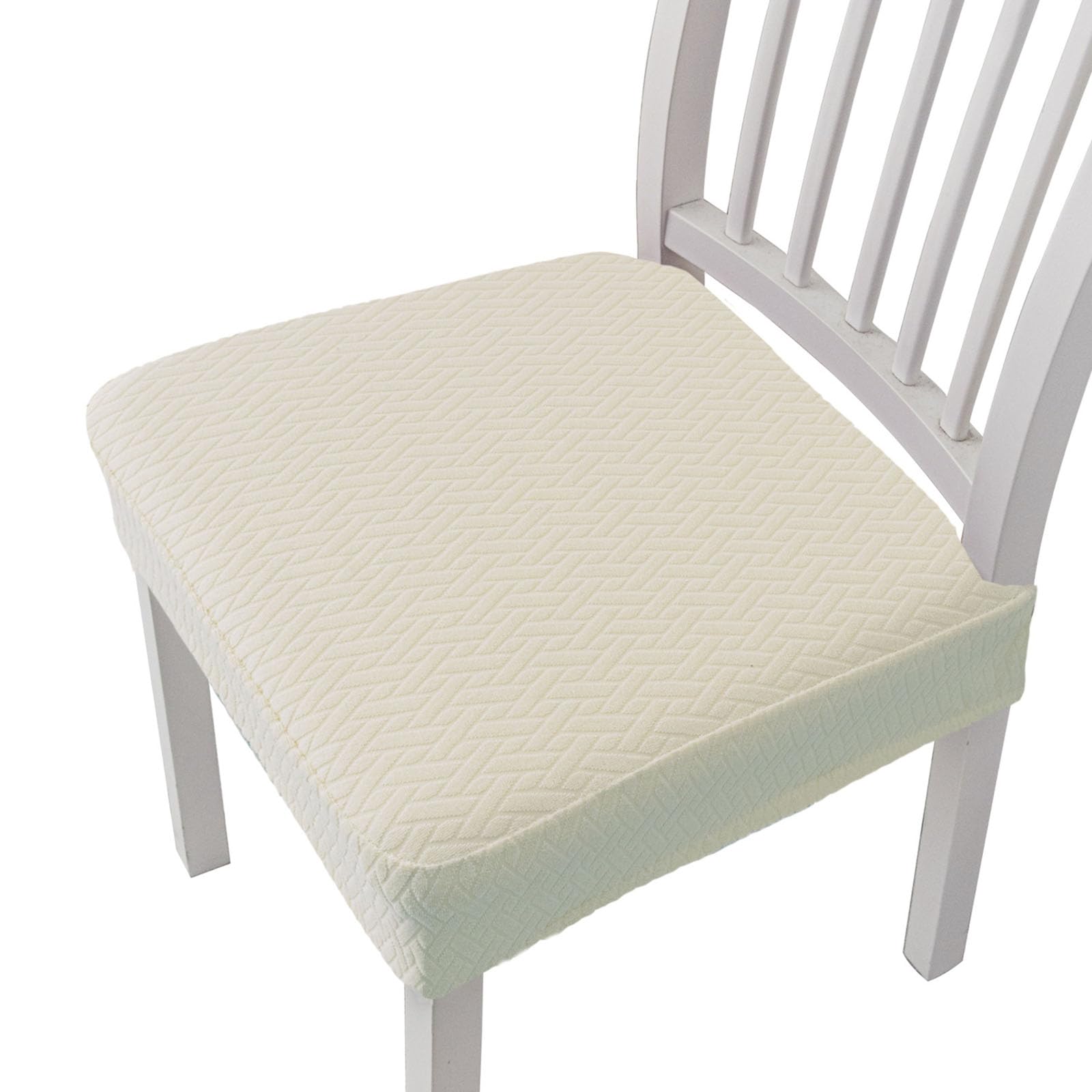 Kaeltsyn Stretchable Chair Slipcover for Home Hotel Use, Spill Polyester Fabric Stretch Waterproofs Dining Chair Cover