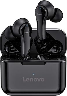 Lenovo True Wireless Stereo In-Ear Earphone QT82 (Black)