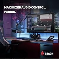 Vista 7 de BEACN Mezclador de audio Mix Create para PC y Mac Para creadores de contenido, juegos y podcast, mezclador de audio para PC con USB-C para Twitch