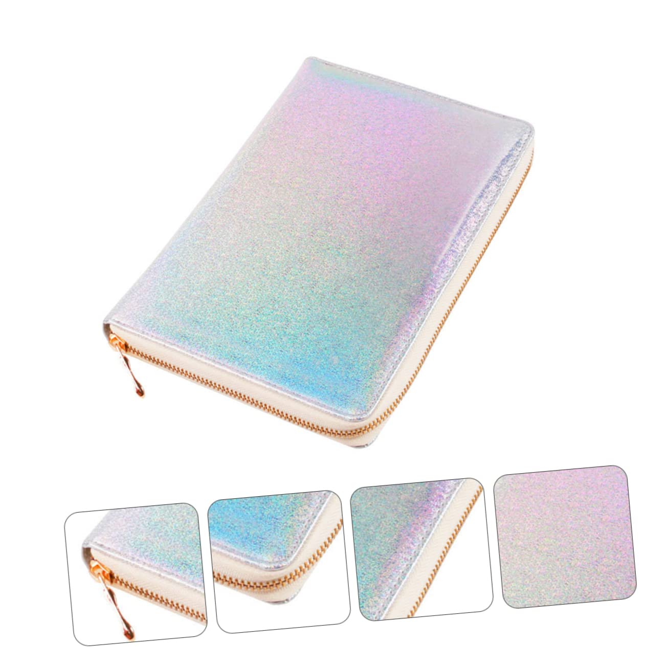 minkissy 1Pc Nail Art Stencil Card Holder Nail Stamp Nail Resto Stand Nail Art Stamp Card Binder Stamping Plate Case Template Holder Case Alloy Storage Bag For Nail Template Cards Bolsa