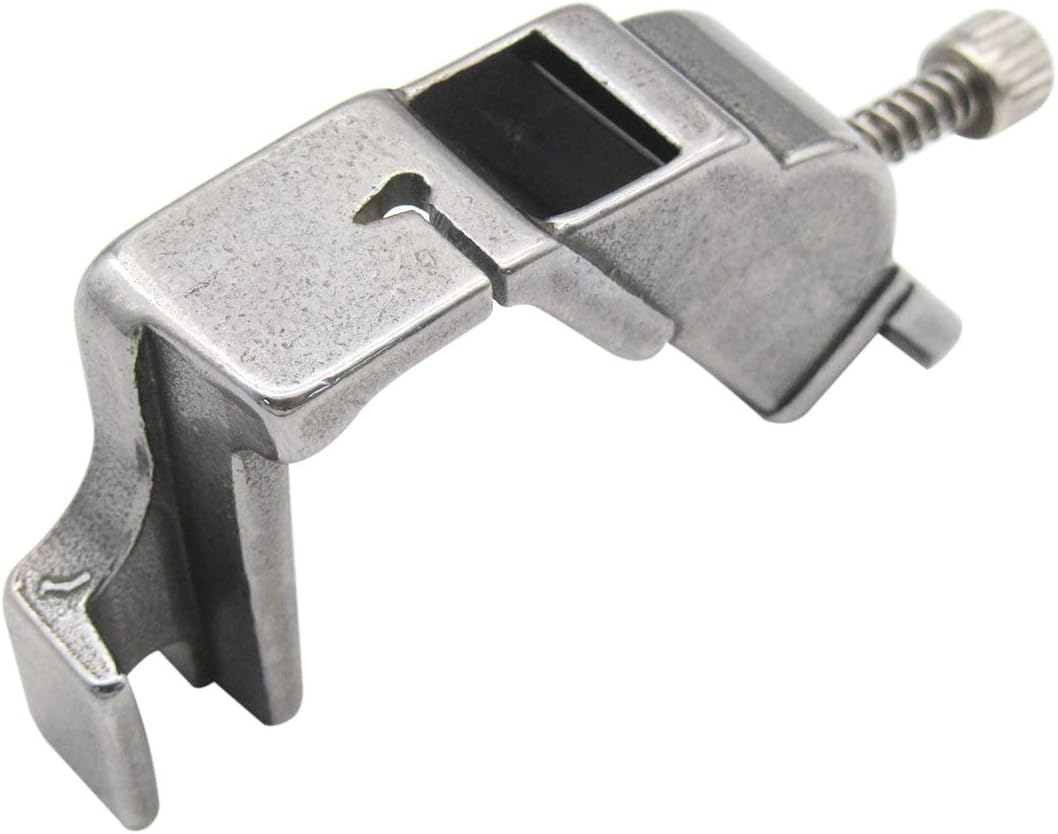 CKPSMS Brand - 1 PCS #S537 Elastic Foot Compatible with Brother B737 CONSEW 230 JUKI DDL-8500 Singer 20U+ (3/8(10mm))
