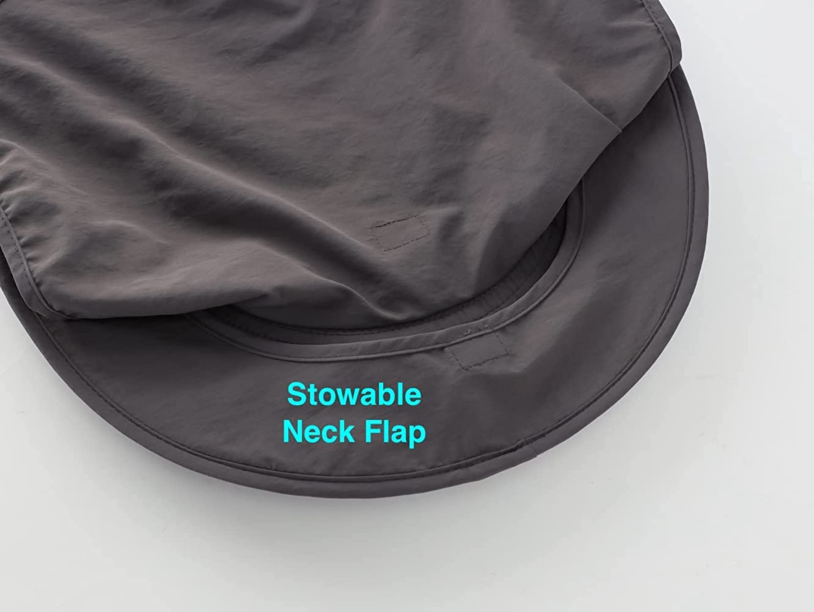 Sombrero unisex de ala ancha para el sol, malla UPF50+, sombreros de safari con solapa para el cuello, sombreros de pesca