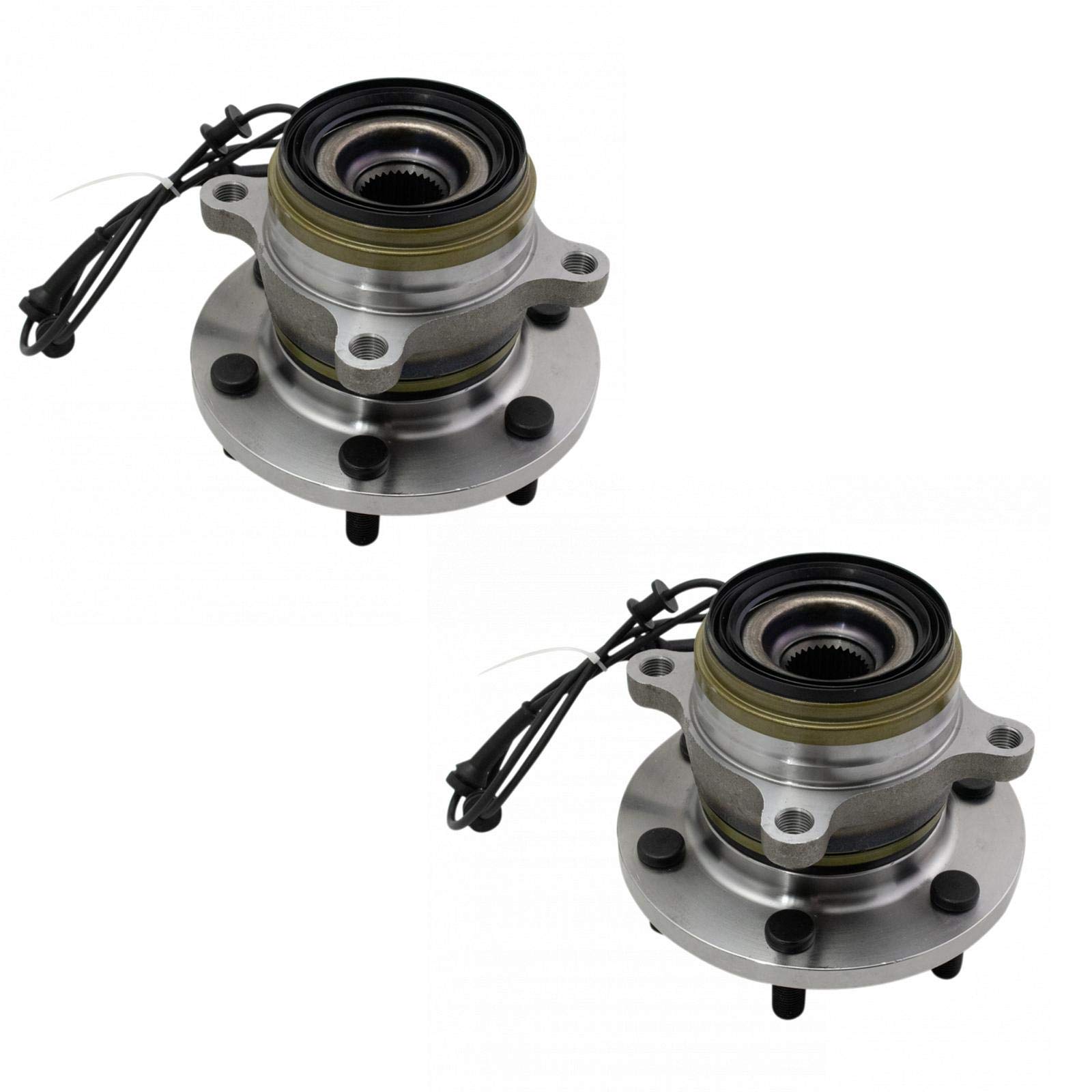 Amazon.com: TRQ 2 Piece Front Wheel Bearing & Hub Assembly
