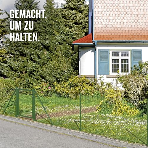 Alberts 604714 Maschendraht-Geflecht | verschiedene Längen und Höhen - wahlweise in verschiedenen Farben | grün | Höhe 100 cm | Länge 15 m