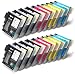 Produktbild 20 XL Patronen, kompatibel zu Brother LC1100 LC980 (8x schwarz & je 4x cyan magenta yellow)