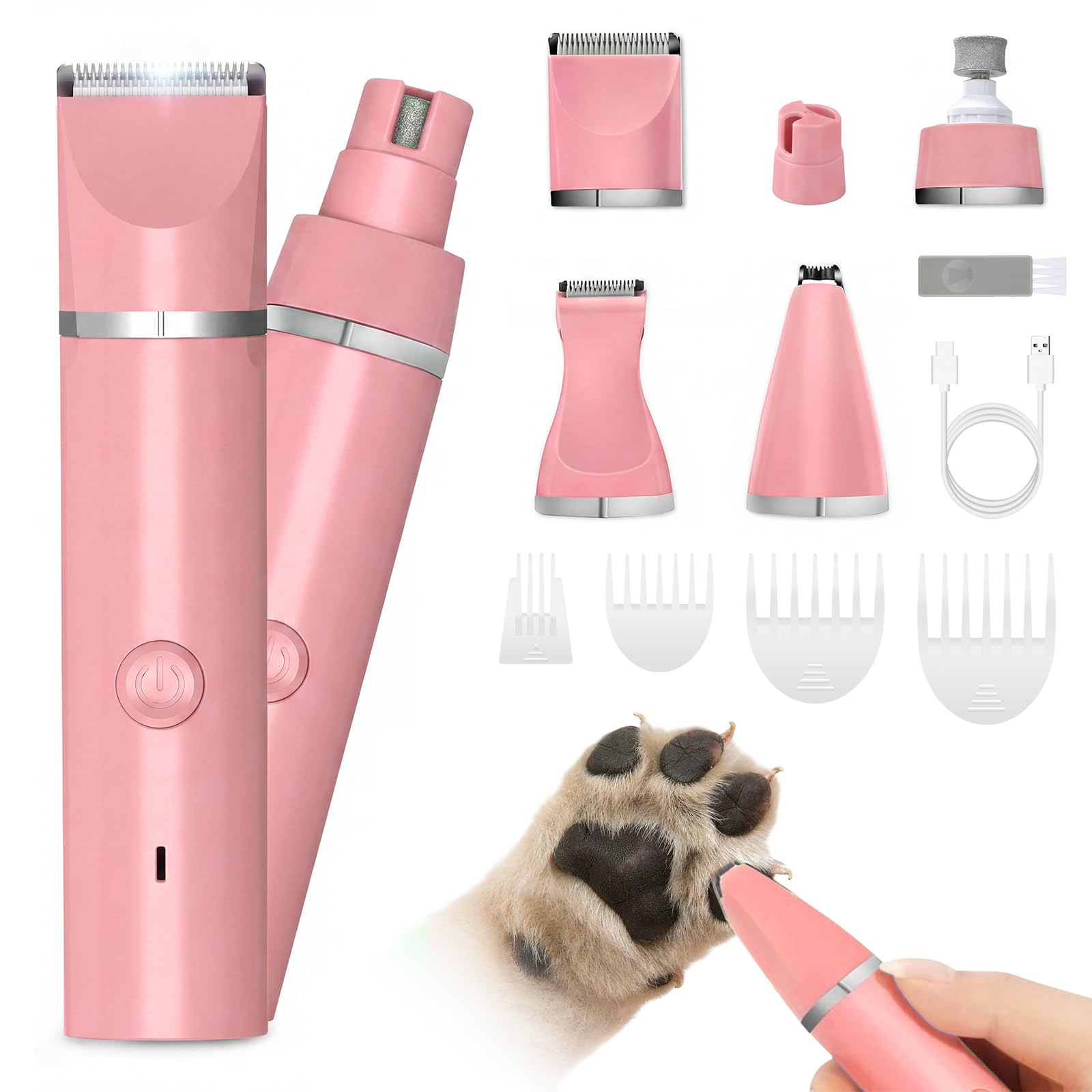 Amazon.com: Veeconn Dog Grooming Clippers Kit-Electric