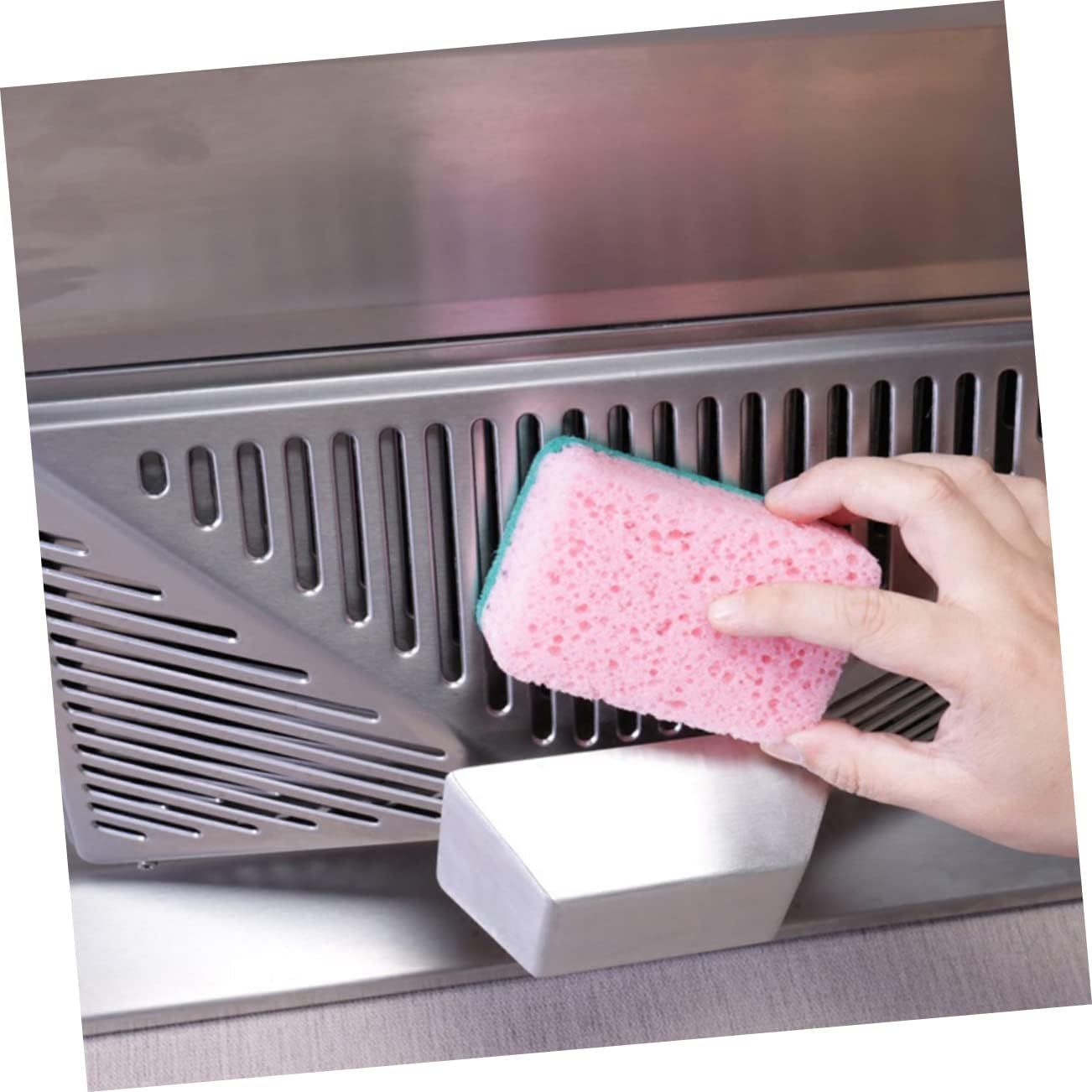 Gatuida 24pcs Colorful Double-Sided Scouring Pad Sponge for Kitchen Cleaning Highly Absorbent Dishcloths for Dishes and Bowls Non-Scratch Scrubber for Dishwashing