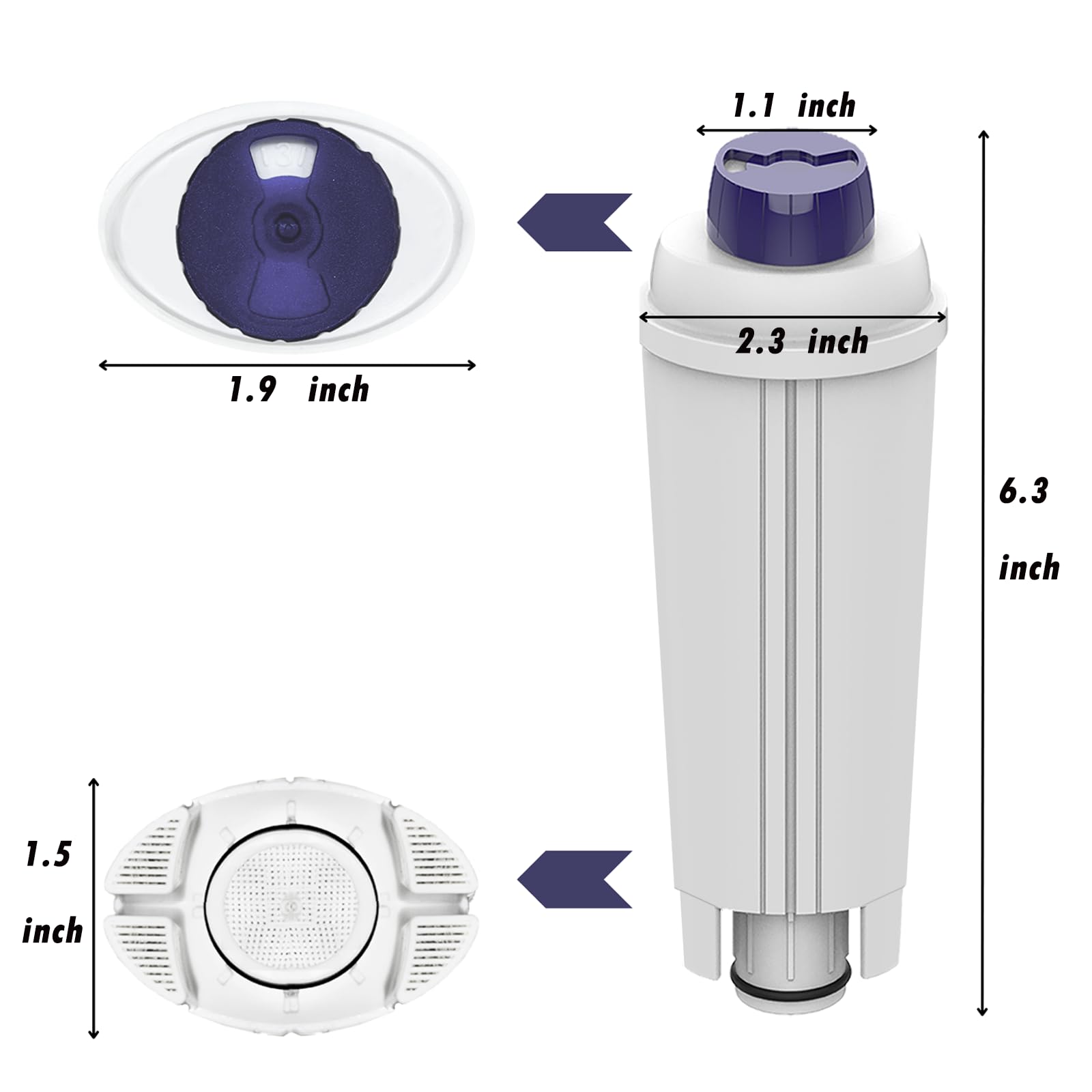 Water Filter for Coffee Machine Make the Water More Soft and Make the Coffee more Delicious — view 5