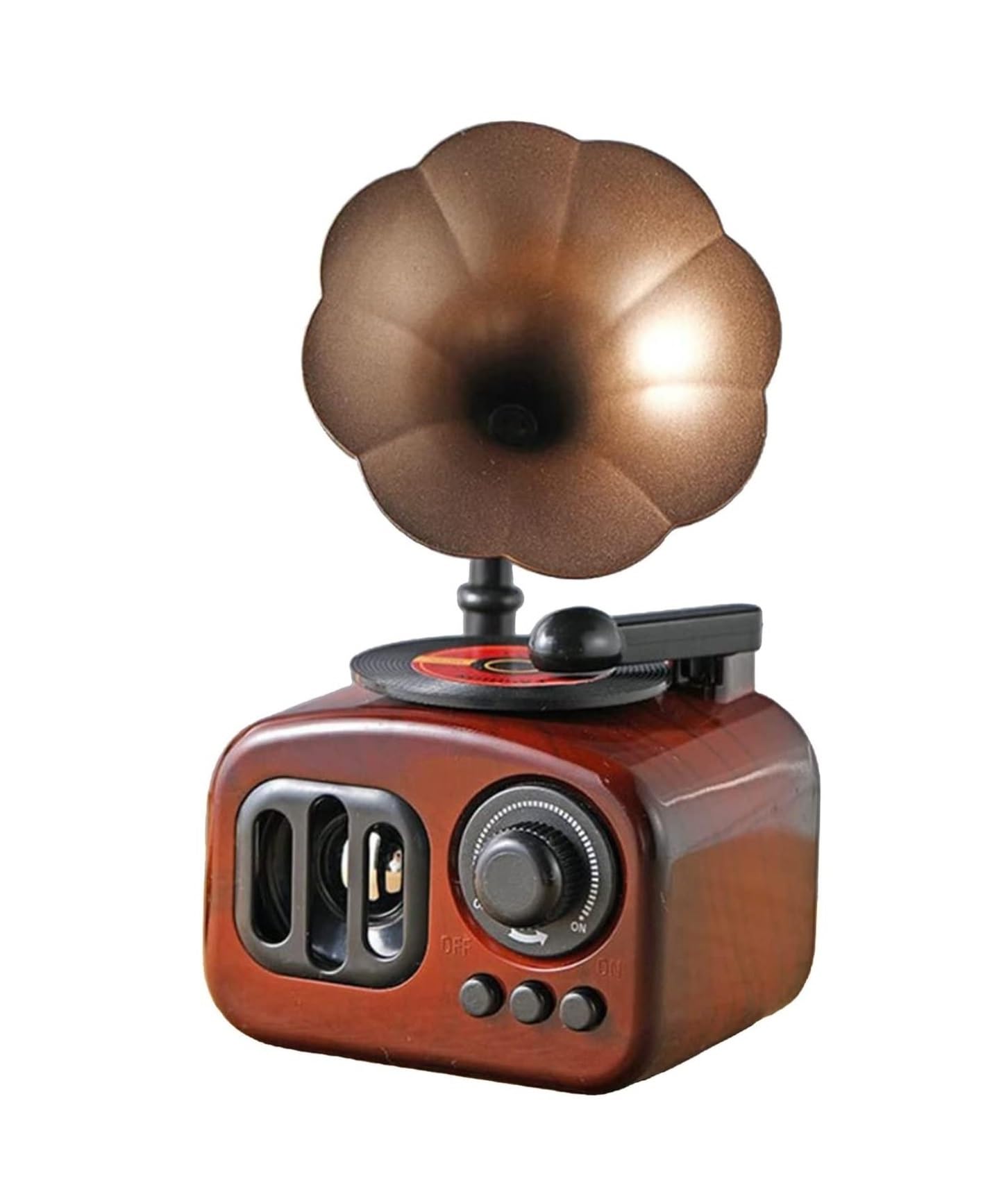 JCAKES Carillon Carillon grammofono Vintage, Carillon Meccanico a orologeria for Musica Classica Domestica San Valentino