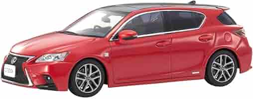 レクサス CT200h 1/43 Kyosho 1/43 Lexus Ct 200h F Sport Black Mader Red Finished