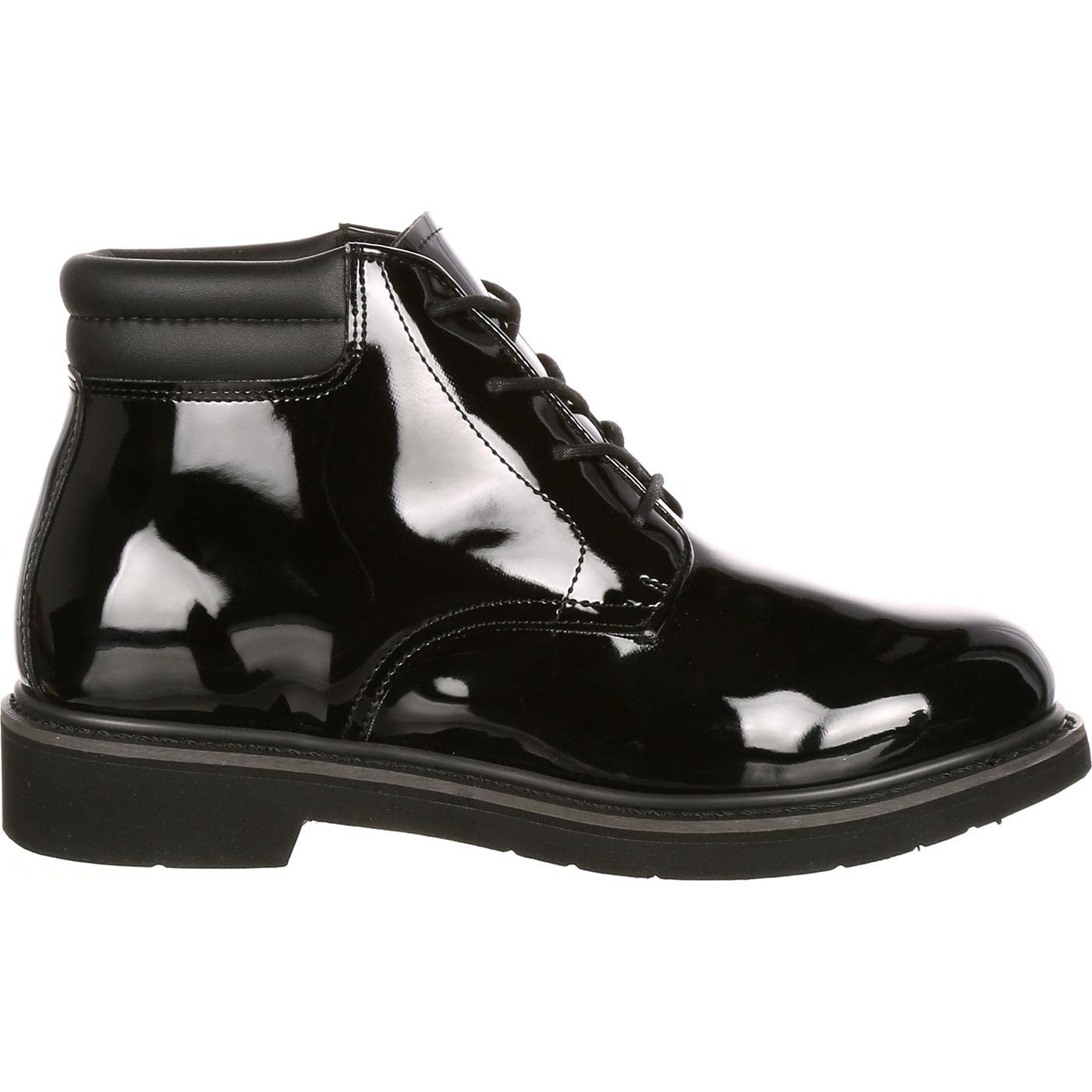 ROCKY Men's Dress Leather High Gloss Chukka Boots