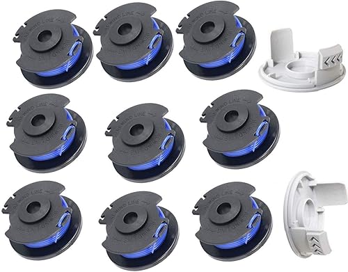 Miniatura 2 de AC14RL3A - Bobina de repuesto para recortadora de cuerda, bobinas de repuesto de autoalimentación de 0.065 pulgadas para recortadoras inalámbricas