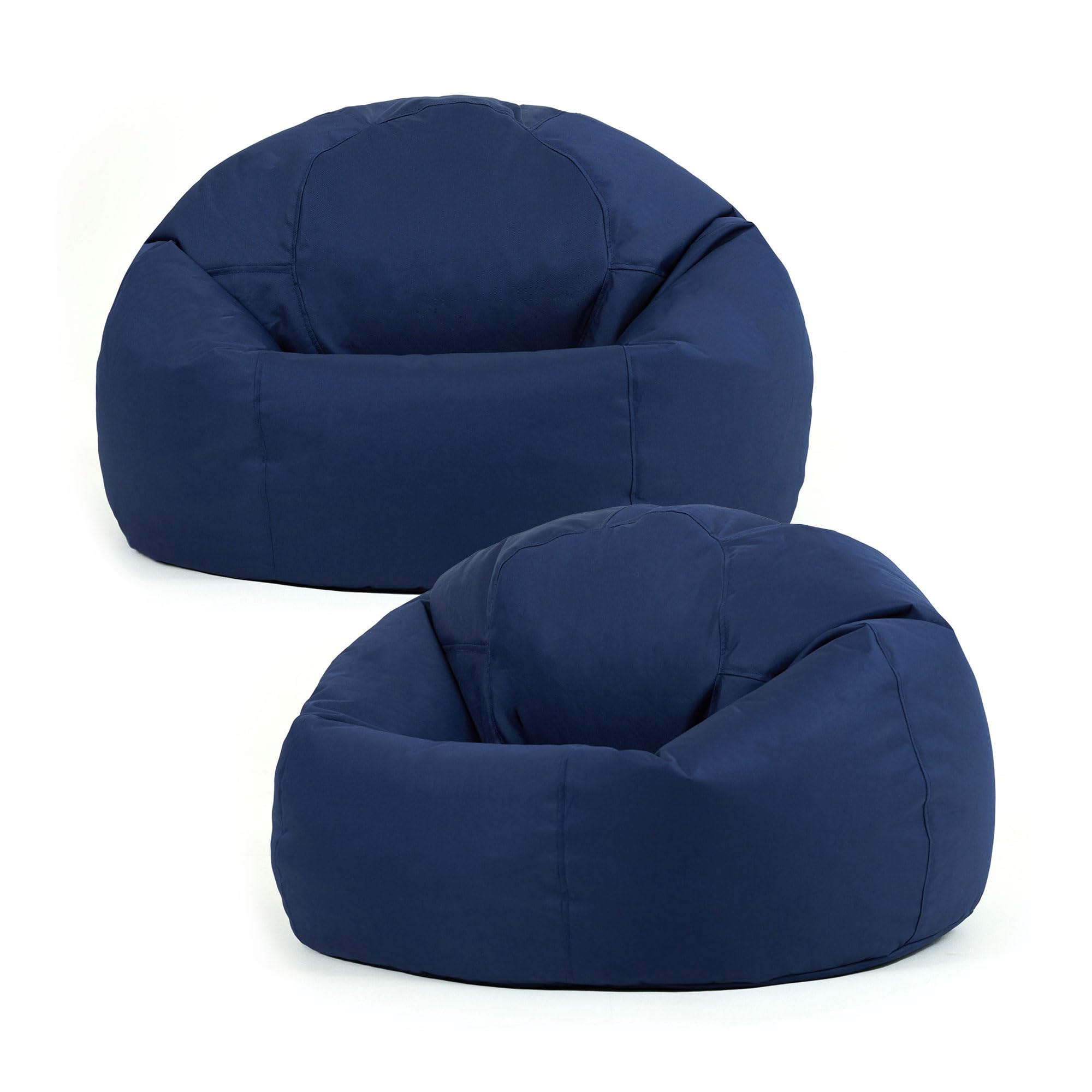 Bean Bag Bazaar Kingston Gaming Bean Bag with Filling, 2 Pack, Blue