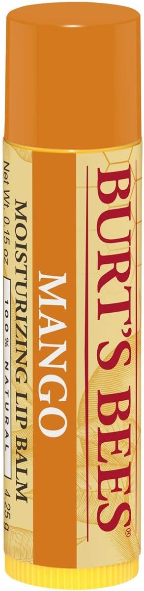 Burt's Bees Lip Balm, Mango Butter, 0.15 Ounce (Pack of 12)