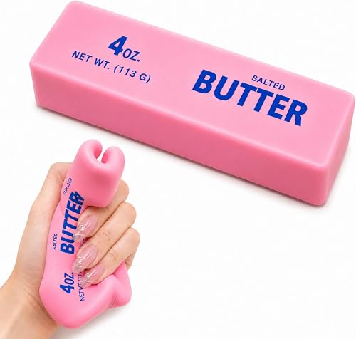 Butter Squishy, Slow Rising Squishy Toy, Butter Stick Squeeze Fidget Toy for Str