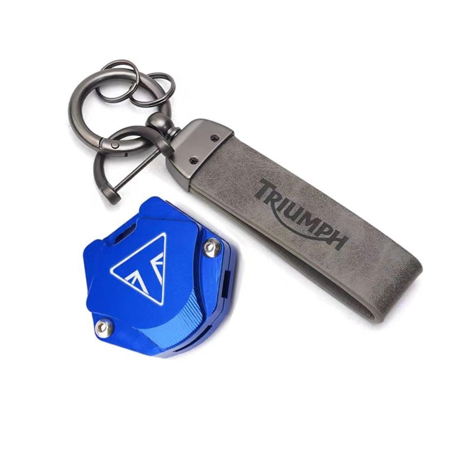 Coque de clé Trident 660 en métal CNC premium avec cordon robuste