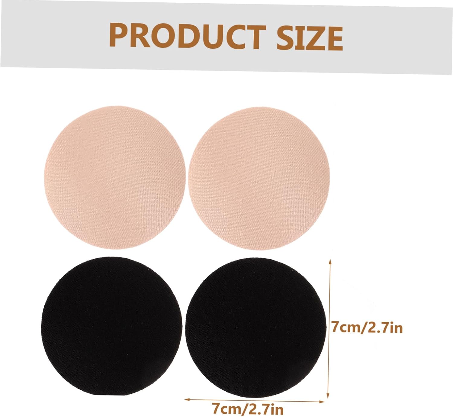 FOMIYES 6pairs Breastfeeding Nipple Pads Covers Reusable Cotton Breast Pads for Milk Leaking