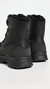 Amazon.com | SOREL Men's Scout 87 Lux Waterproof Boot - Black