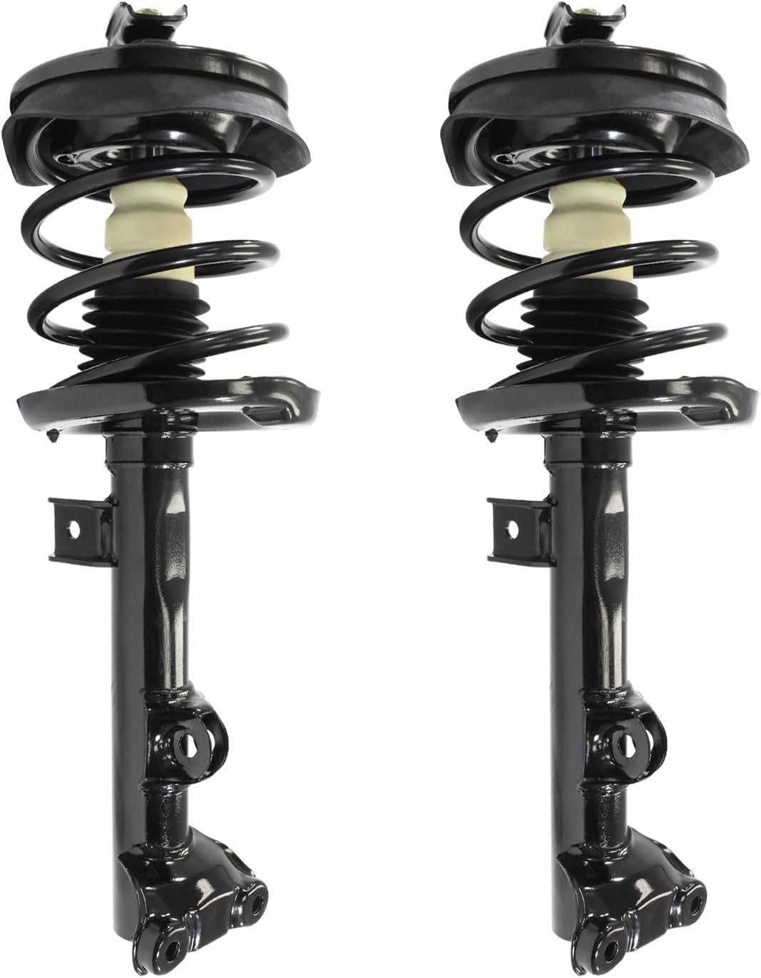 COMPLETESTRUTS - Front Quick Complete Strut Assemblies with Coil Springs Replacement for 2006-2007 Mercedes C280 RWD - Set of 2
